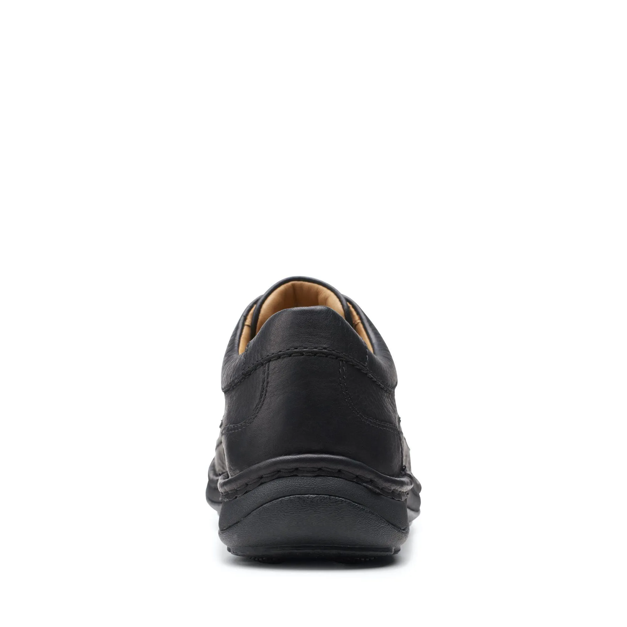 Clarks Mens Shoe Nature Three Black Leather