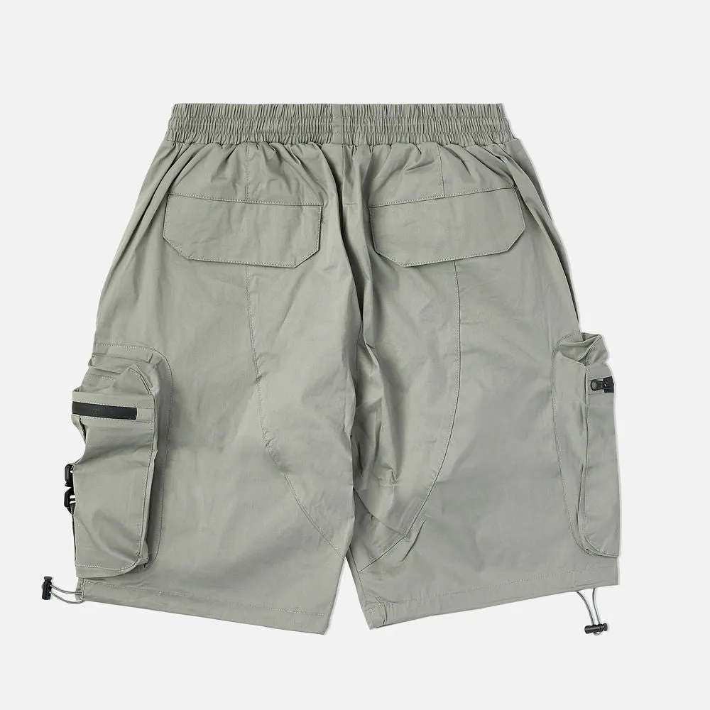 Combat Nylon Short Light Grey