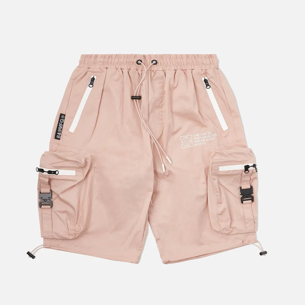 Combat Nylon Short Rose