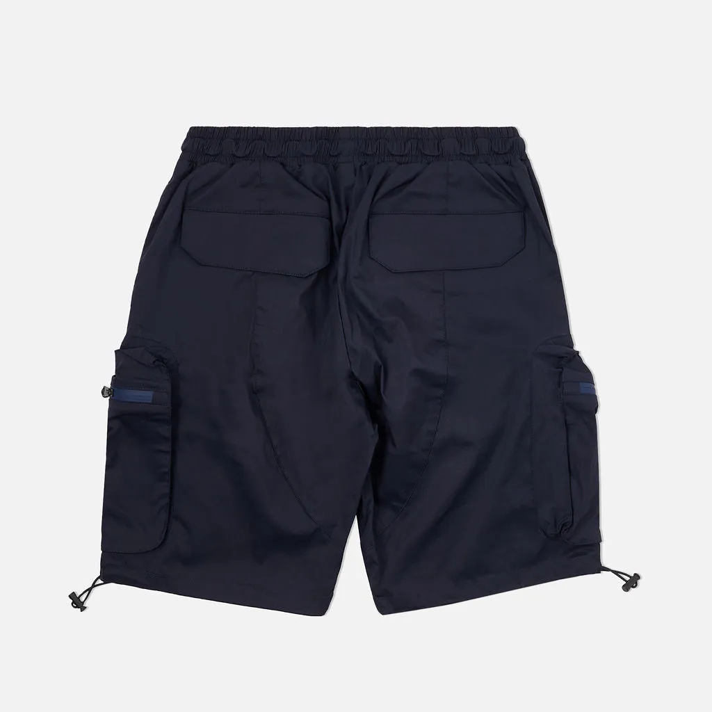 Combat Nylon Shorts Navy