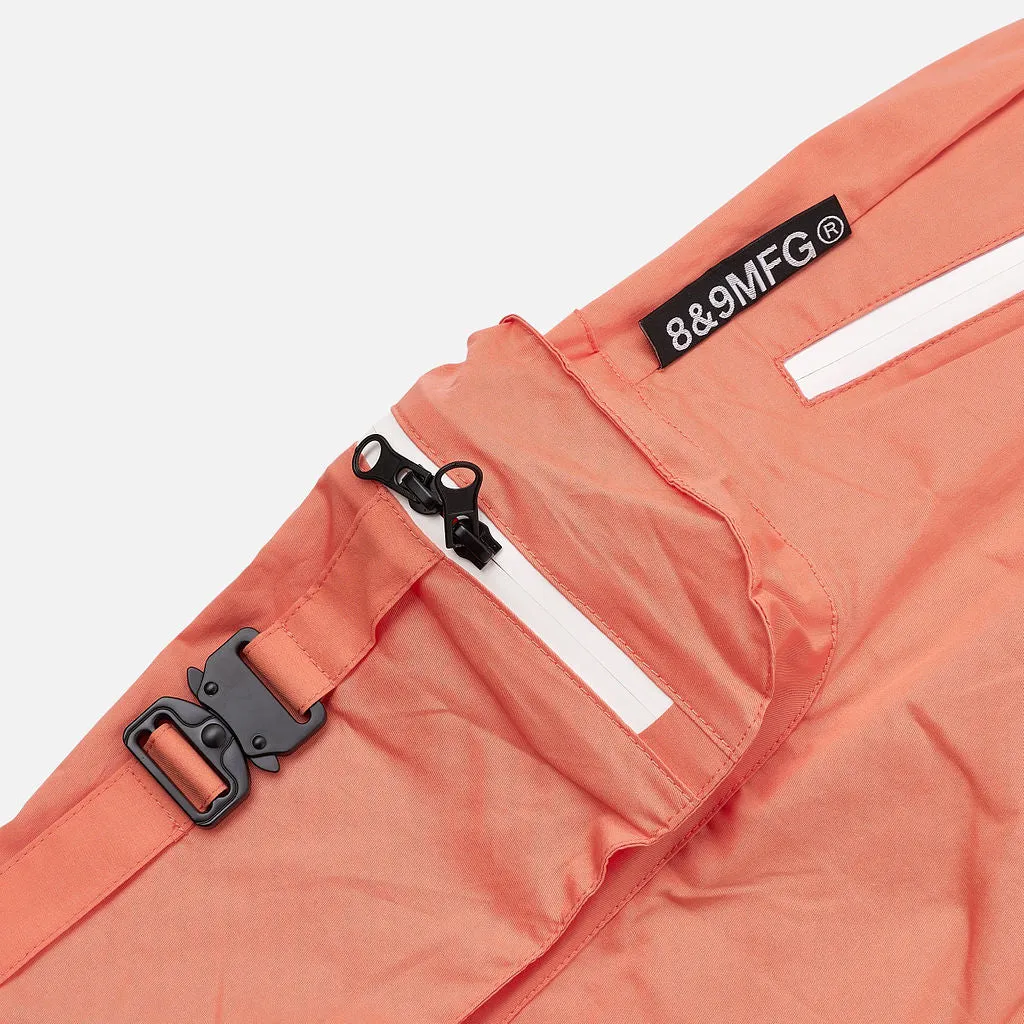 Combat Nylon Shorts Salmon