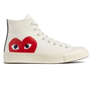 Comme des Garçons PLAY Converse Chuck '70 Hi (Off White) P1K112