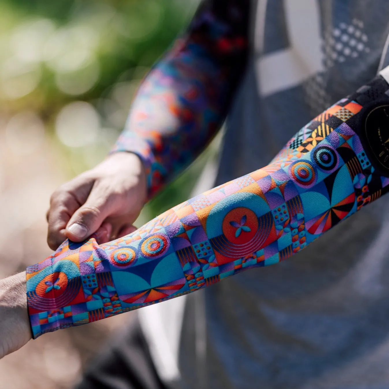 Comrades Marathon Rainbow Arm Sleeves