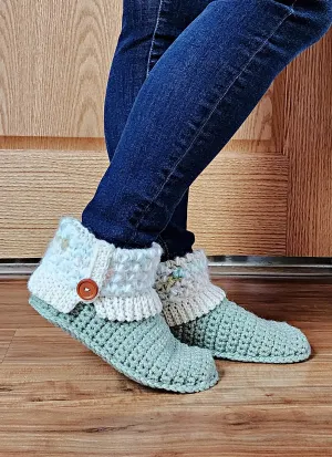 Crochet Kit - Hibernation Crochet Slipper Boots