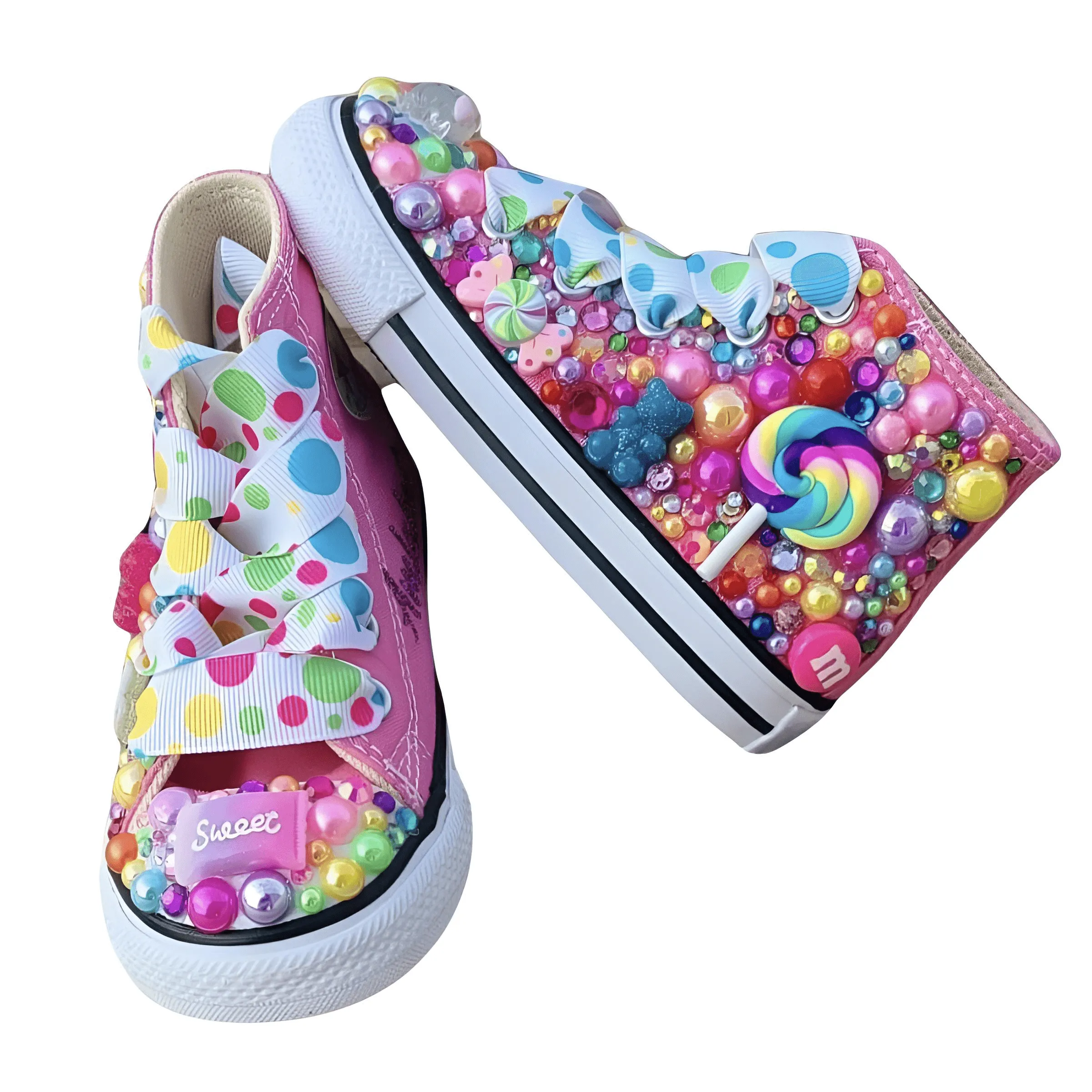 Custom Design Kids Shoes With Custom Name & Bling!