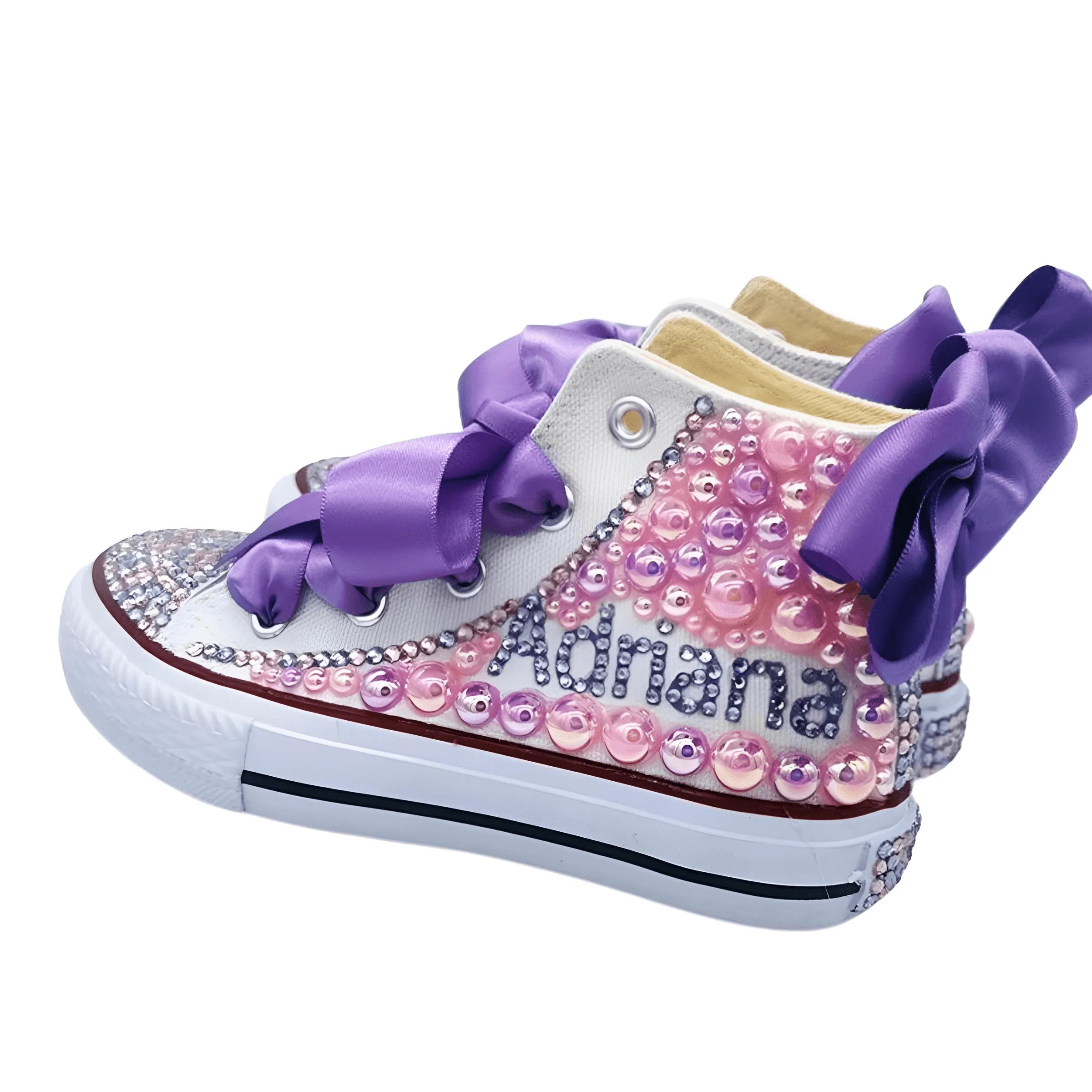 Custom Design Kids Shoes With Custom Name & Bling!