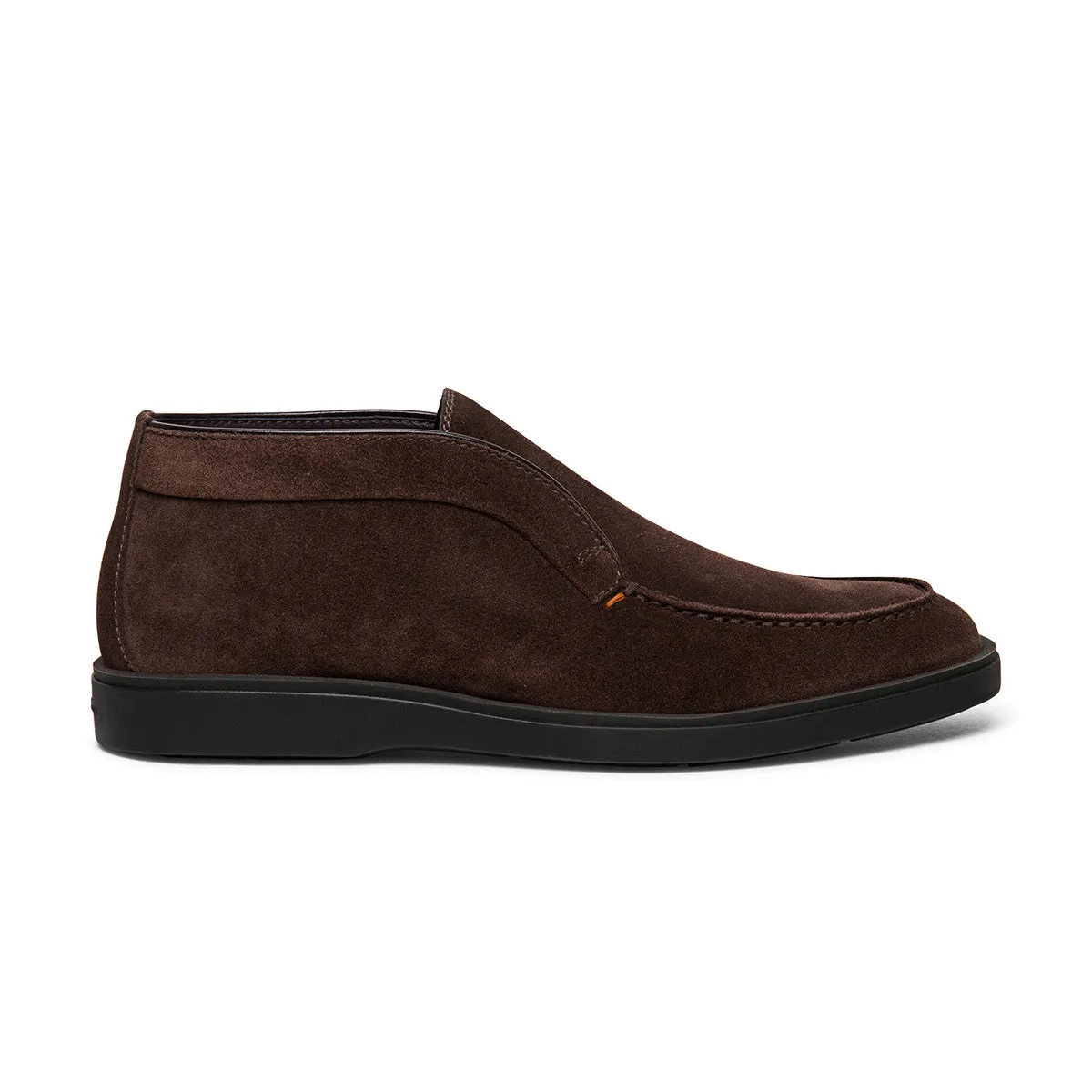 Dark Brown Suede Desert Boots