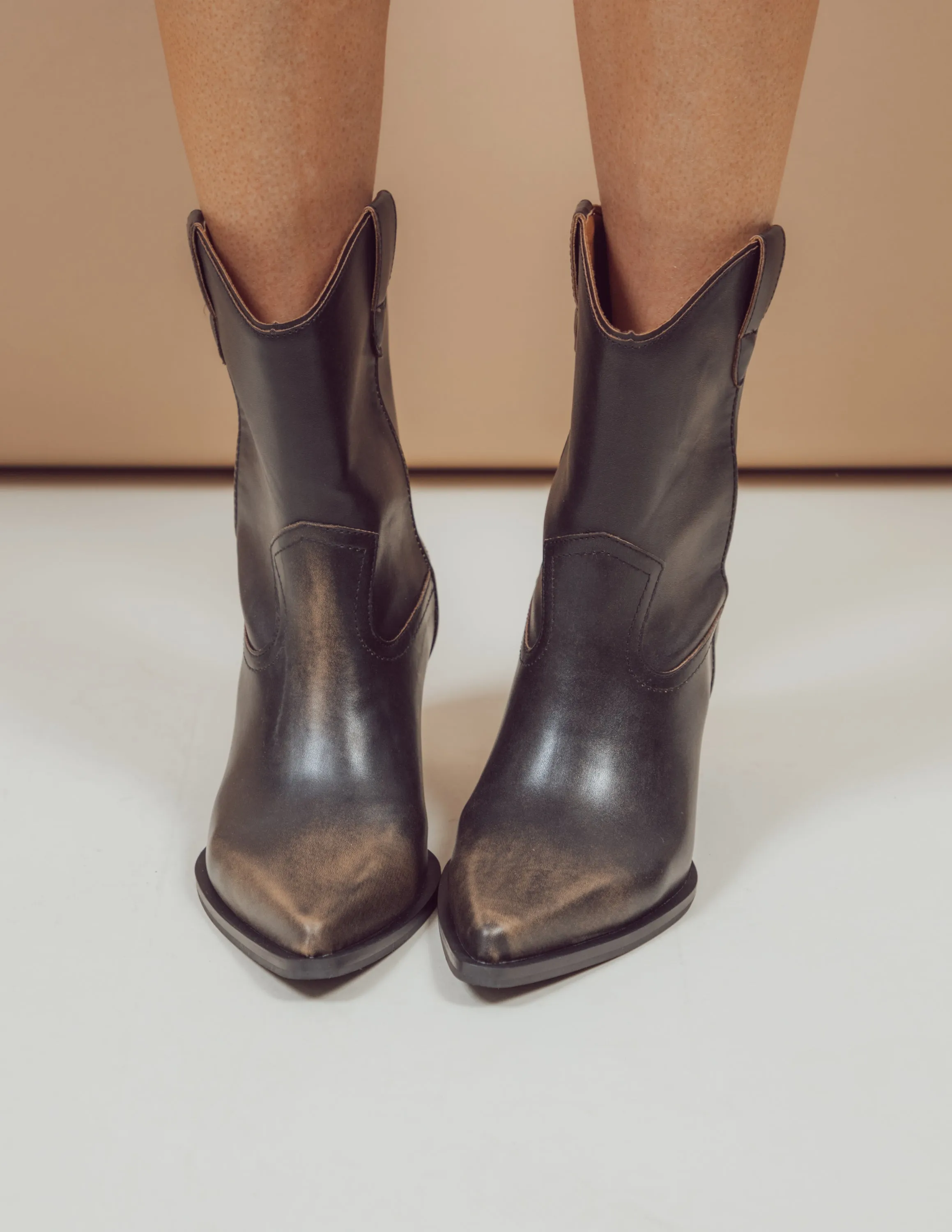 Dean Short Cowboy Booties