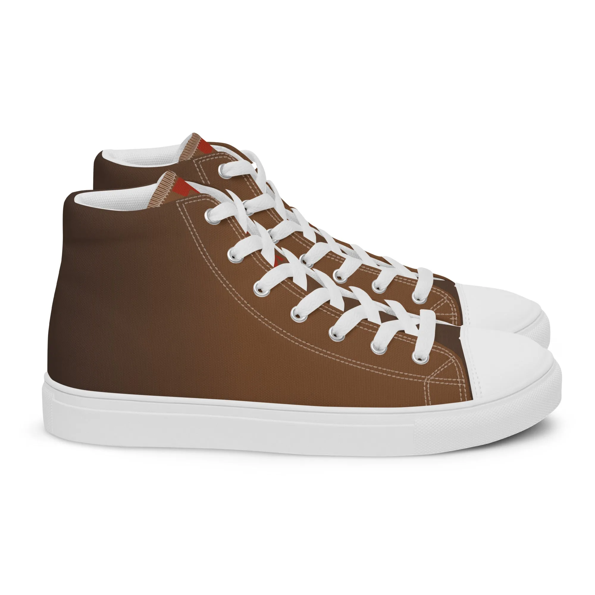 Descendants of the Island F78 Men’s high top canvas shoes