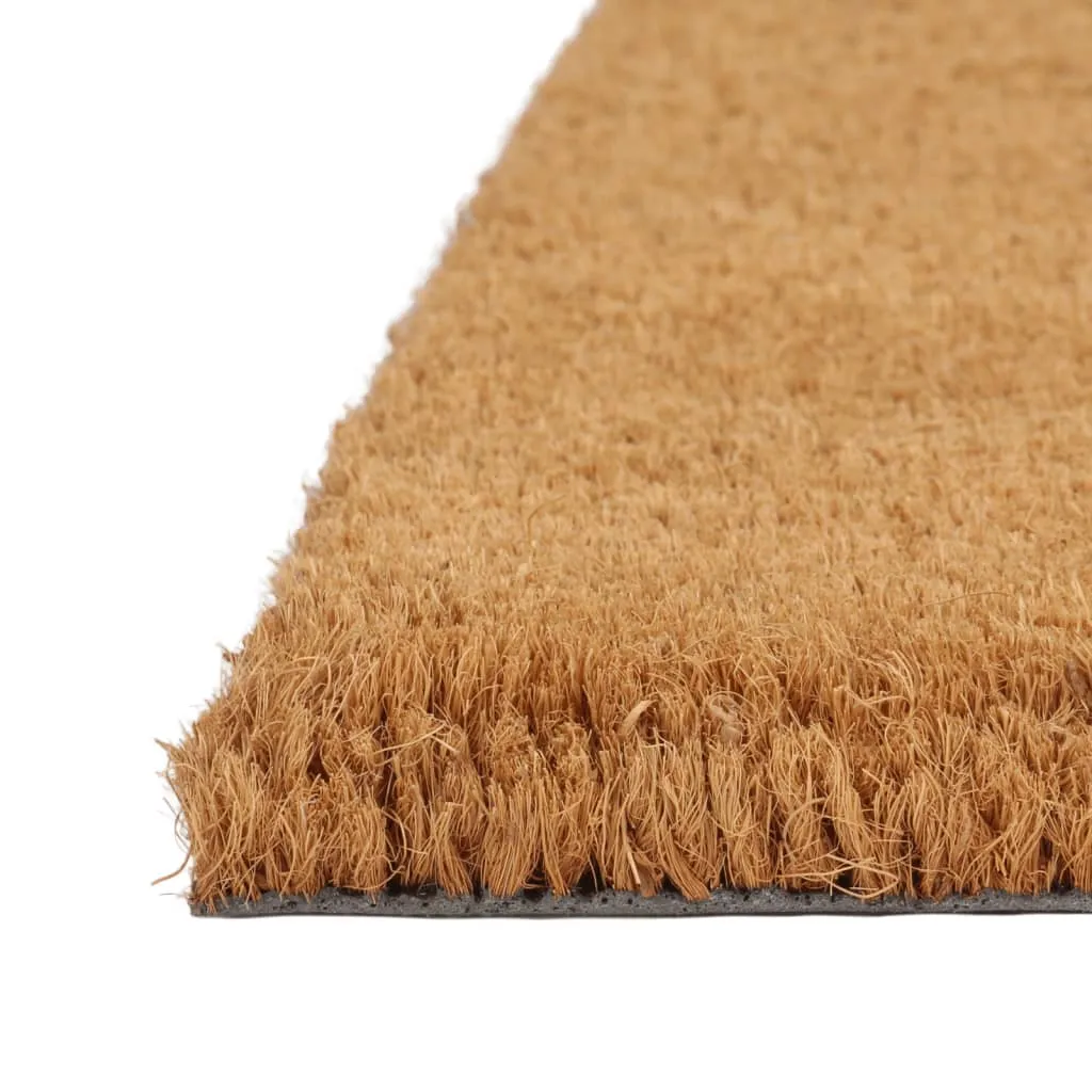 Door Mat Natural 60x90 cm Tufted Coir