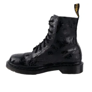 Dr. Martens Cassidy Skull Ankle Boots Leather Black Colour For Women