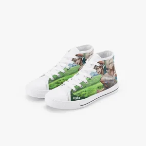 Dr Stone Senku Ishigami Kids A-Star High Anime Shoes