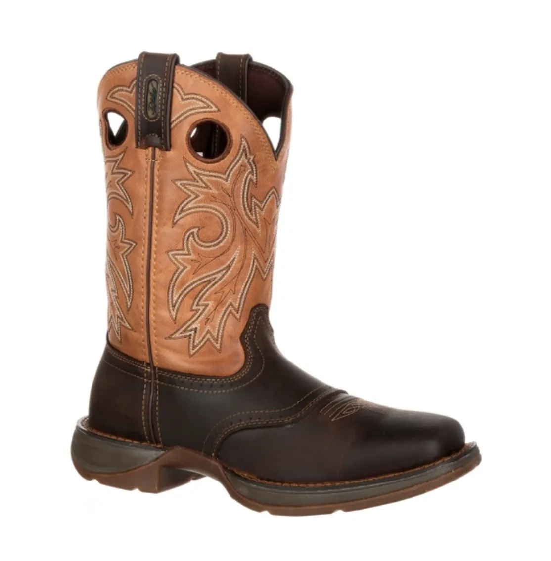 DURANGO MEN'S REBEL STEEL TOE WATERPROOF WESTERN BOOT- DB019