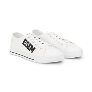 ESEM Black - White Men's Low Top Sneakers