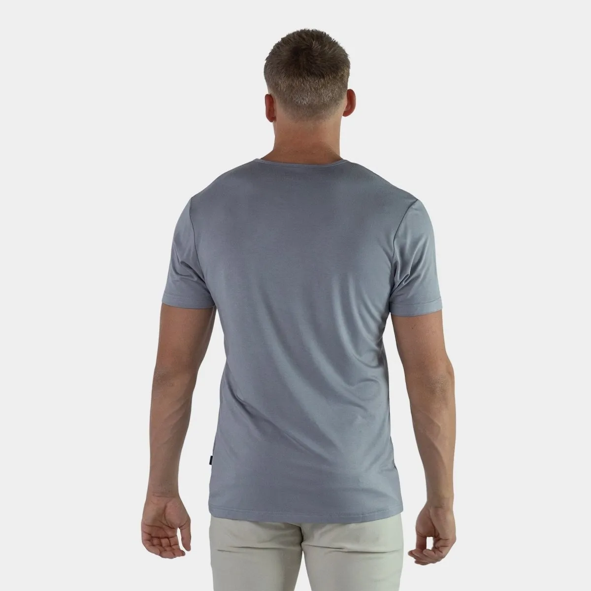 Essential Bamboo T-Shirt - Silver