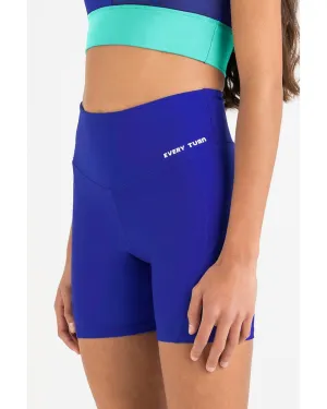 Every Turn Balanced Bodi Workout Short - Girls - Cobalt Blue