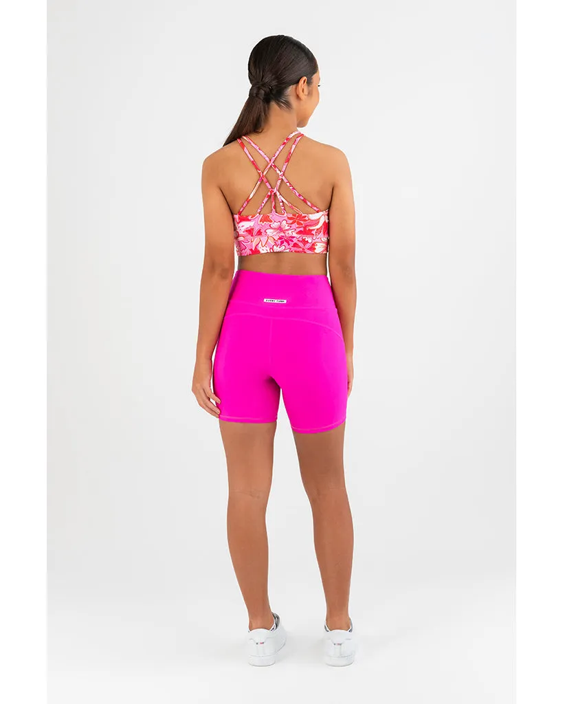 Every Turn Balanced Bodi Workout Short - Girls - Pink Cosmos