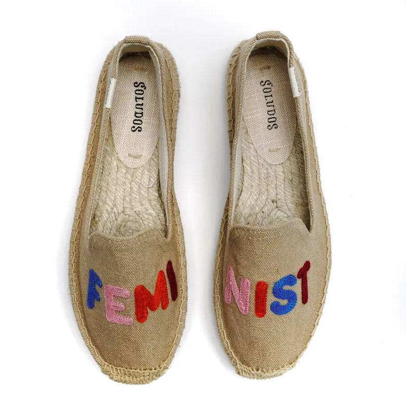 FEMINIST SMOKING SLIPPER_SAFARI