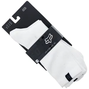 Fox Racing Level Up Crew Socks 3pk White