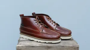 G.H.Bass Camp Moc Ranger III - Dark Brown Pull Up Leather