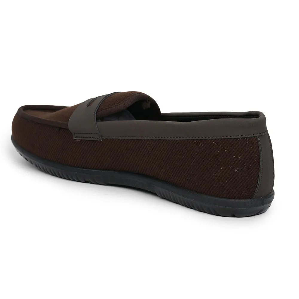 Gliders (Brown) Casual Slip on Shoes For Men XCITOR-E By Liberty