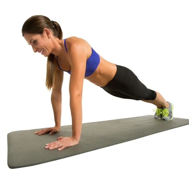 GoFit Mat - Fitness Mat 24" x 72" x 3/8"