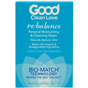 Good Clean Love Rebalance pH-Balanced Feminine Wipes