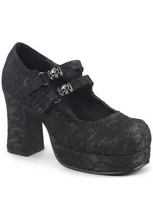 GOTHIKA-09 [Black Lace] | PLATFORM HEELS [PREORDER]