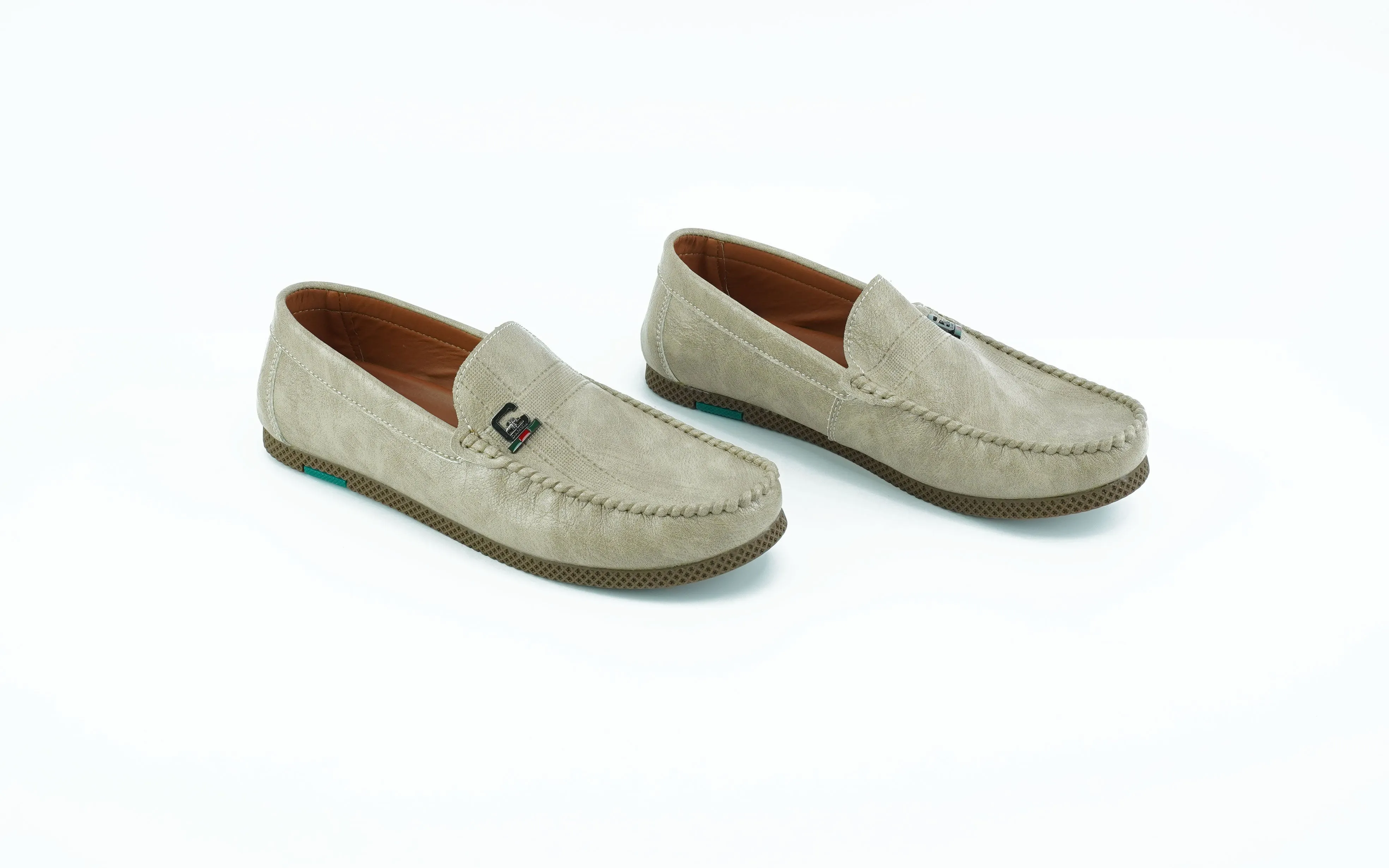 Grey Trendy loafers for men