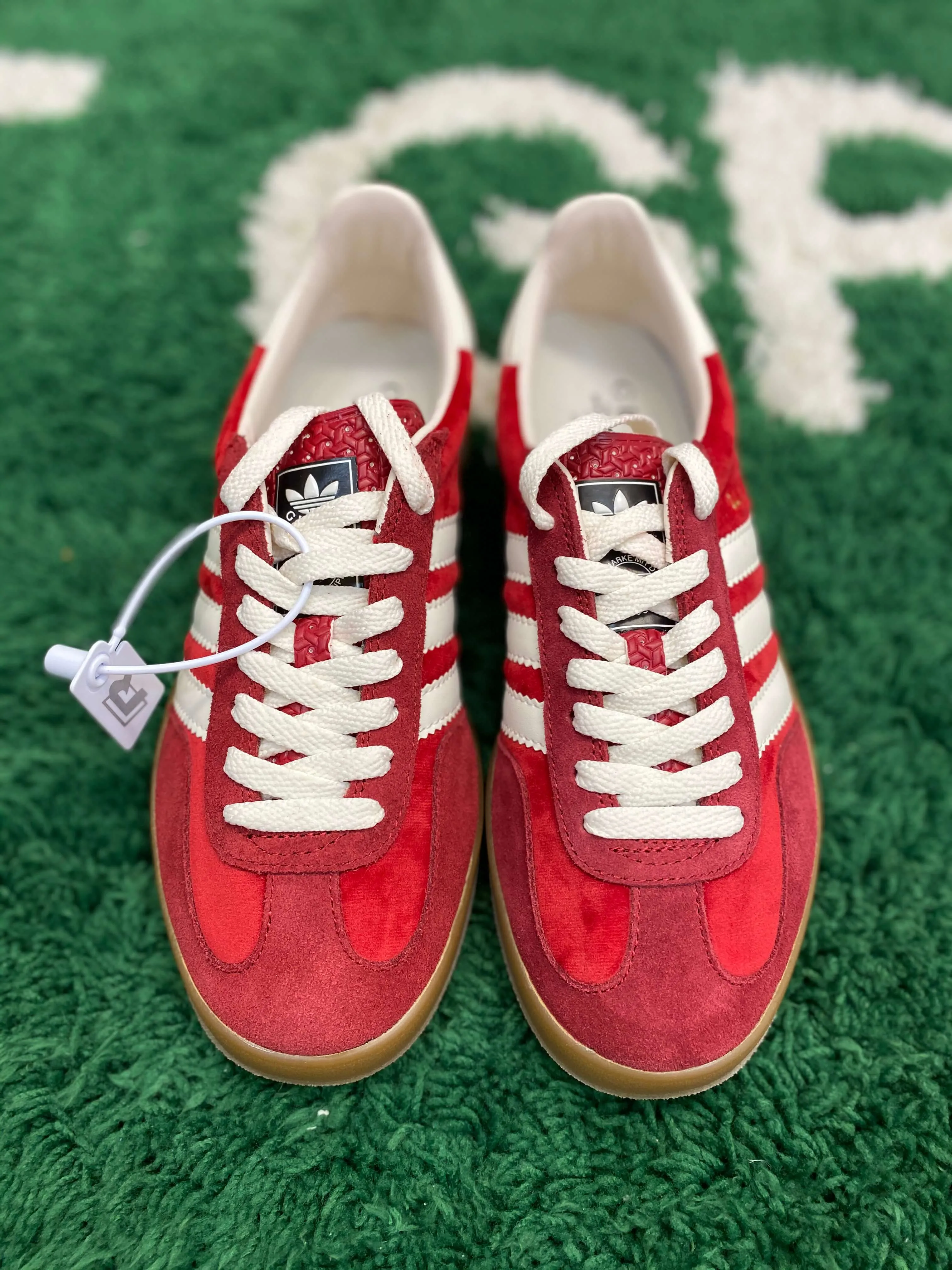 Gucci x Adidas Gazelle Red Suede Sneaker