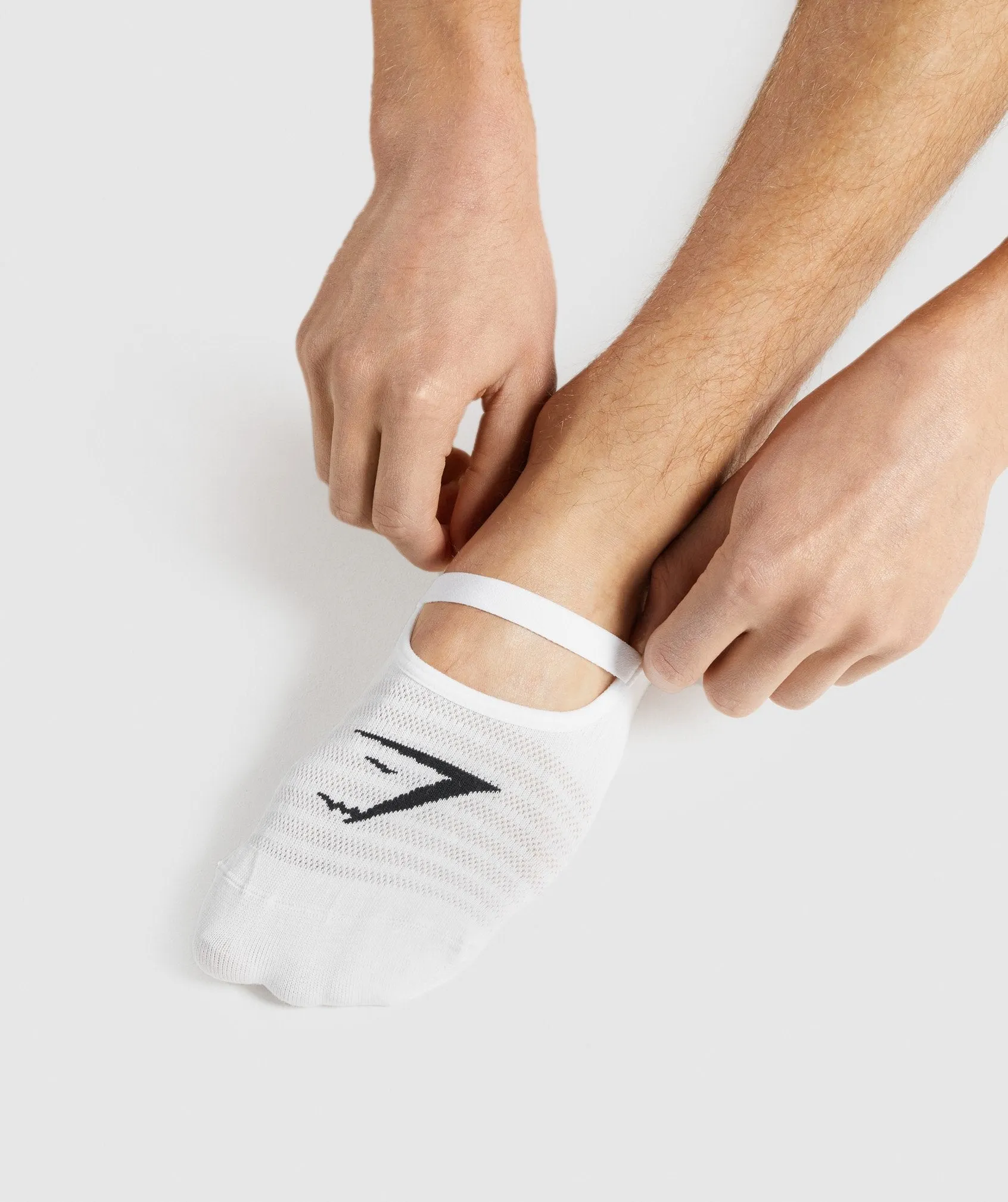 Gymshark Studio Socks - White