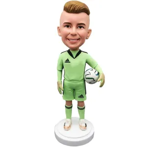 Handsome Soccer Player Custom Bobbleheads