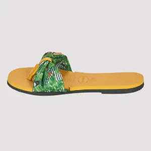 Havaianas You Saint Tropez Women Beach Slippers Burnt Yellow