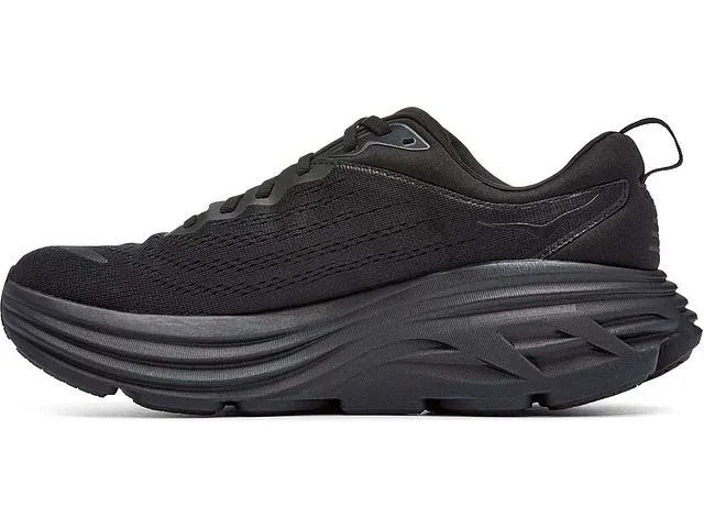 Hoka Bondi 8 Black Black Men's