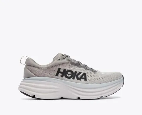 Hoka Bondi 8 Sharkskin Harbor Mist EXTRA WIDE Men's