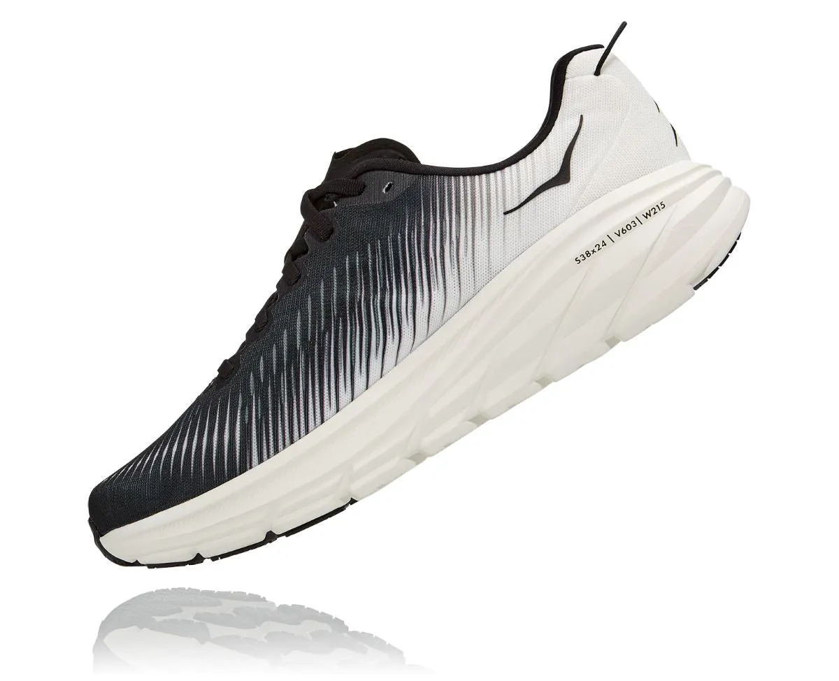 'HOKA' Men's Rincon 3 - Black / White