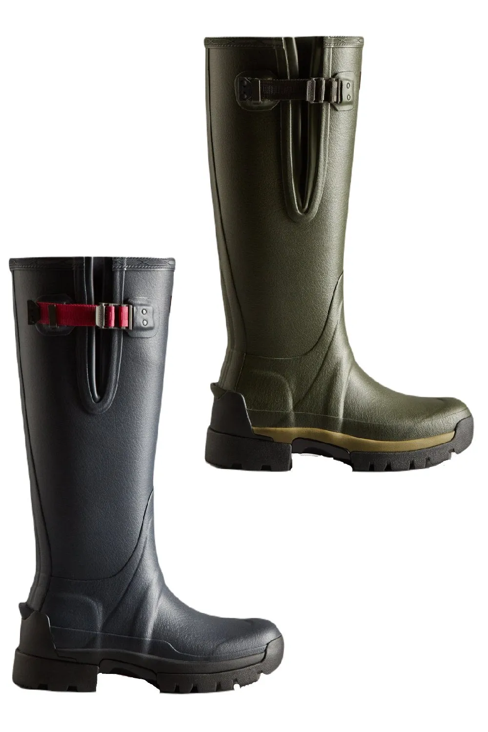 Hunter Womens Balmoral Neoprene Adjustable Wellingtons