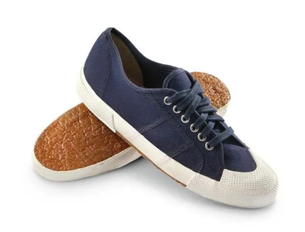 ITALIAN BLUE NAVY DECK SHOES- SURPLUS