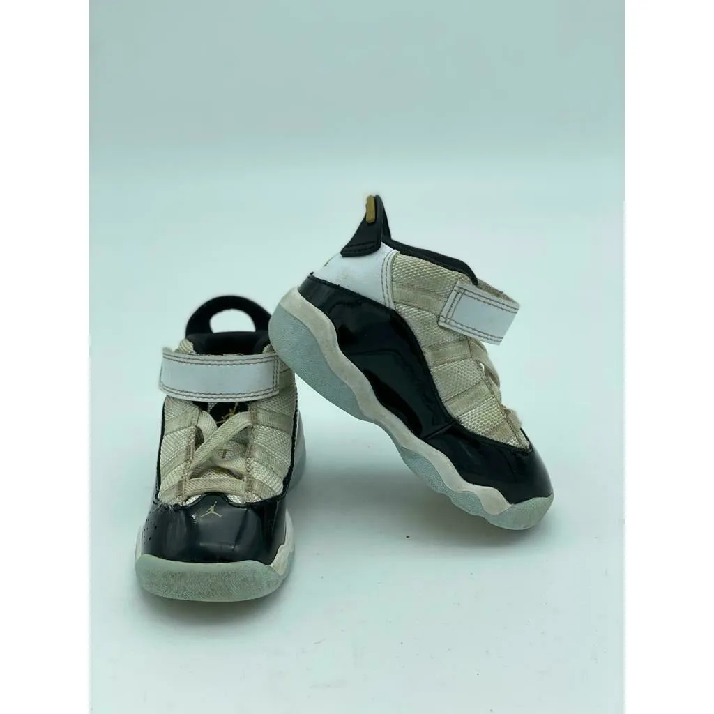 Jordan Boy's Rings White/Metallic Gold Size 6c