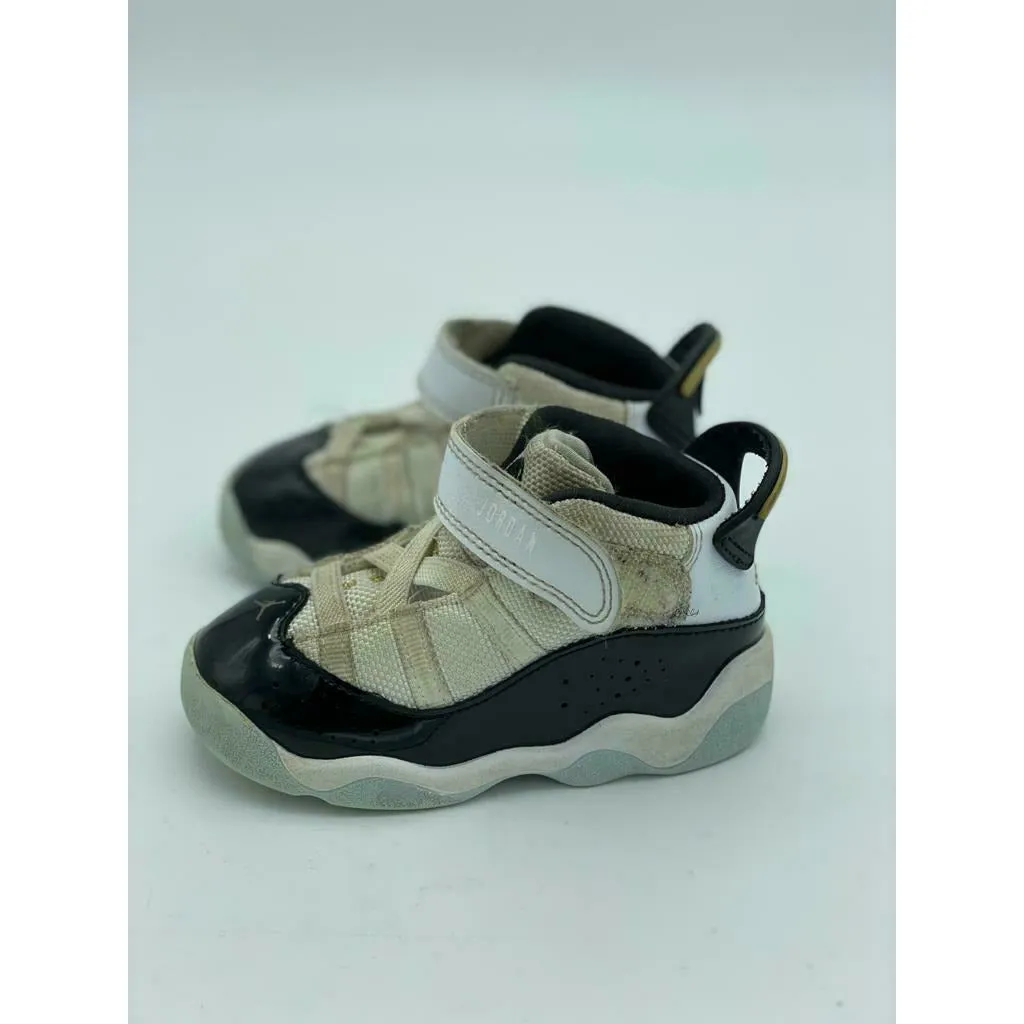 Jordan Boy's Rings White/Metallic Gold Size 6c