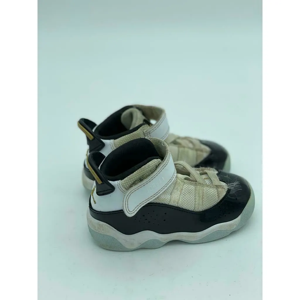 Jordan Boy's Rings White/Metallic Gold Size 6c