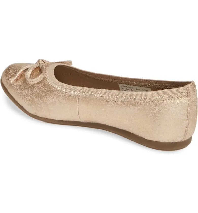 Josie Kid's Ballet Flat - Rose gold