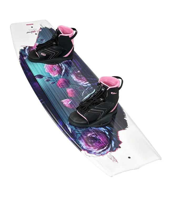 KD Grace Ladies Wakeboard Package with Charm Boots (2025)