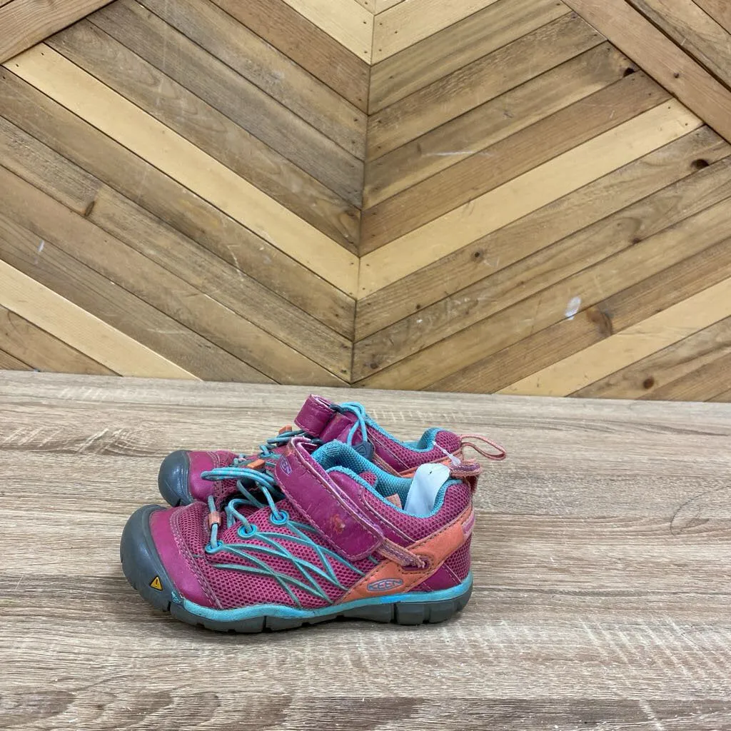 Keen Children's Outdoor Adventure Shoes: Pink-children-10T