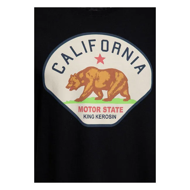 King Kerosin California Motor T-Shirt Black