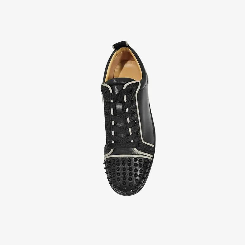 Lace Up Sneakers With Spike