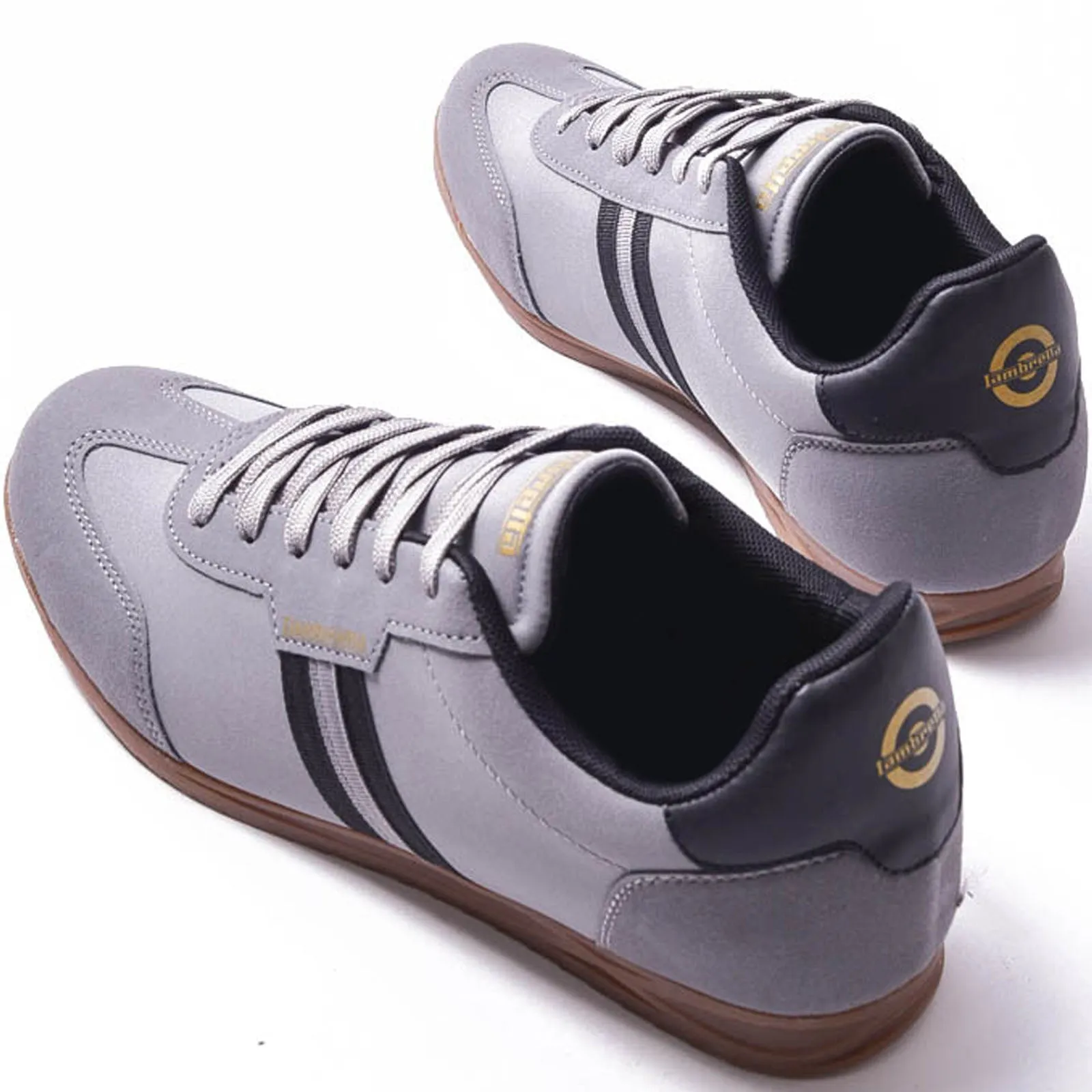 Lambretta Mens Tackle Retro Trainers Shoes