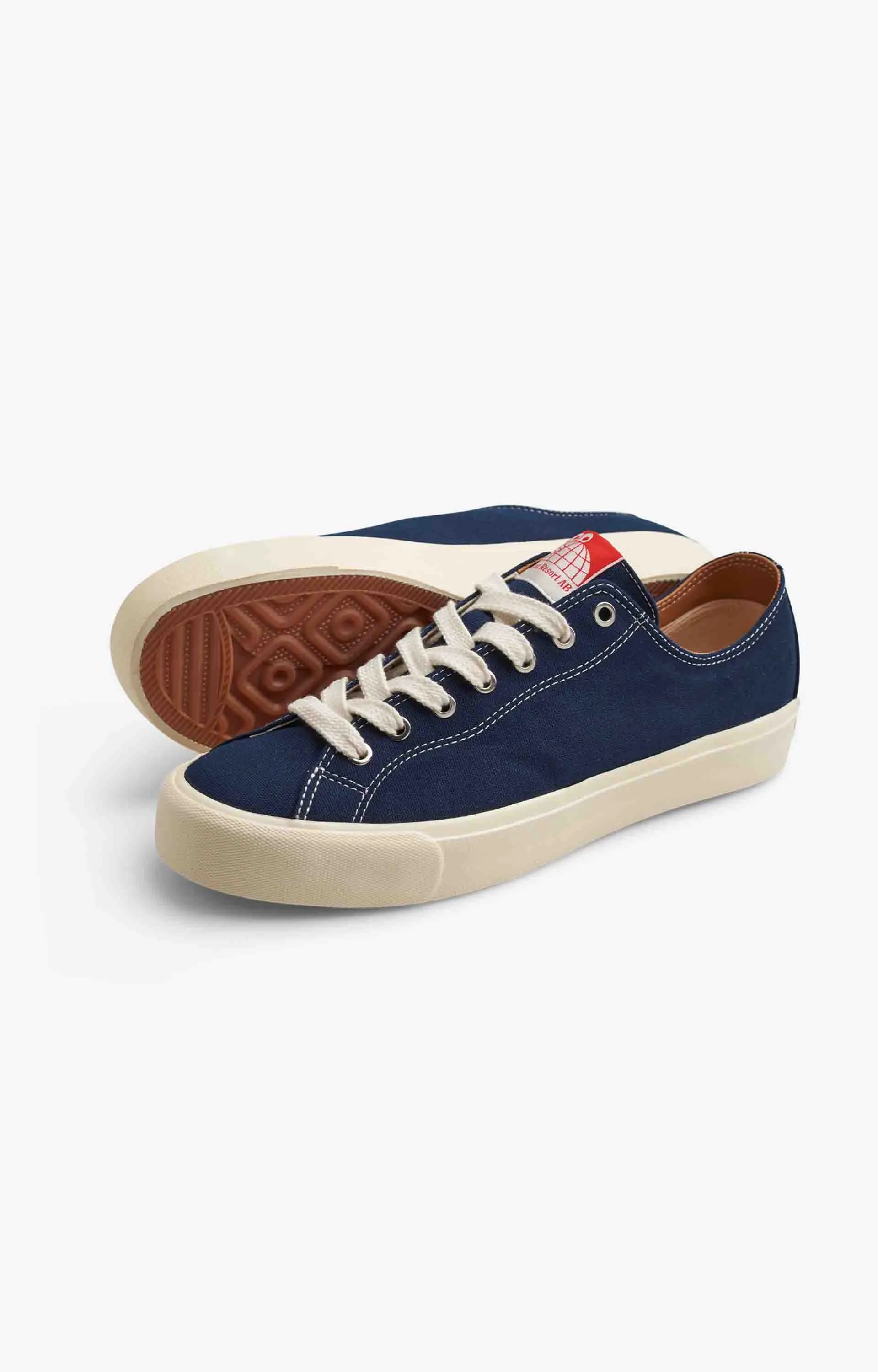 Last Resort AB Canvas Lo VM003 Mens Shoe, Blue/White