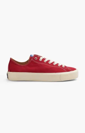 Last Resort AB Canvas Lo VM003 Mens Shoe, Classic Red/White