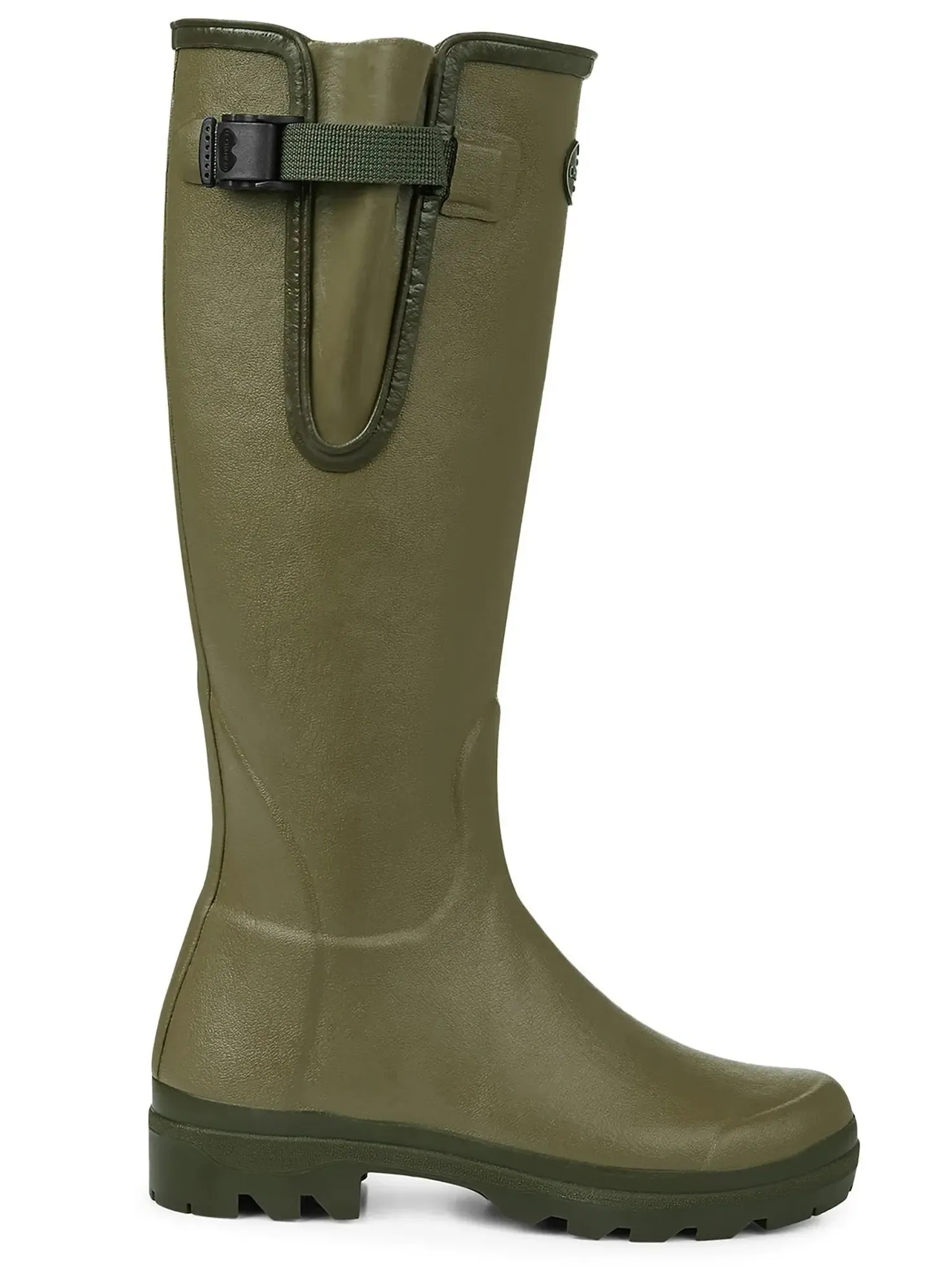 LE CHAMEAU Vierzon Boots - Ladies Jersey Lined - Iconic Green